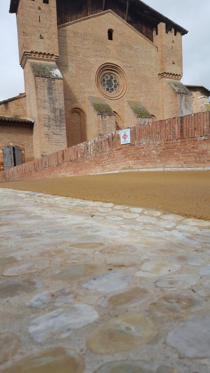 Calades en galets de Garonne